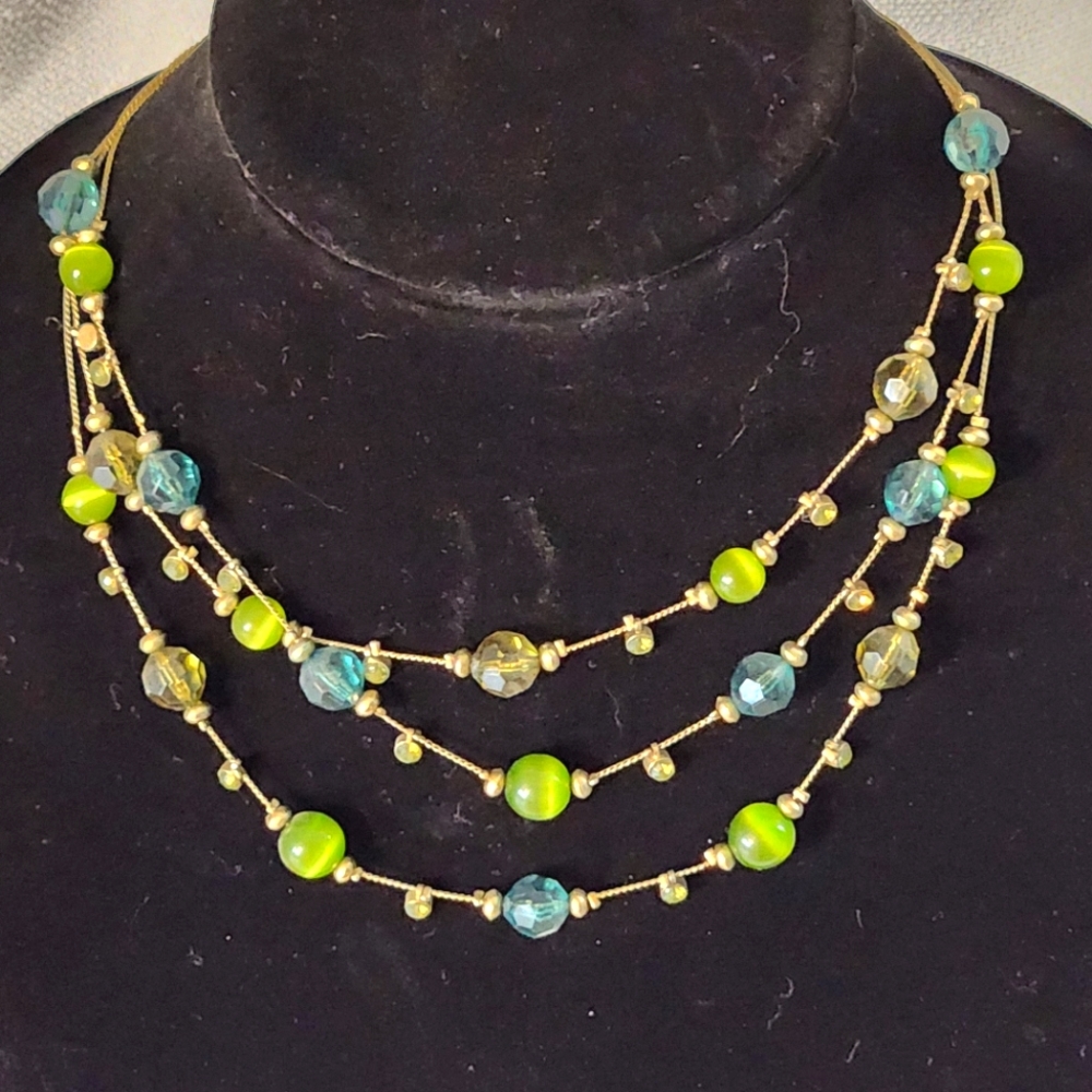 Vintage layered necklace